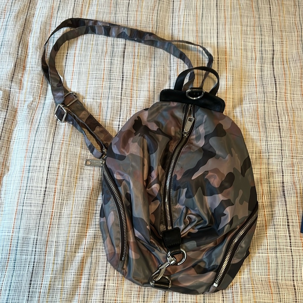 Rebecca Camo Minkhoff Julian Backpack Sling